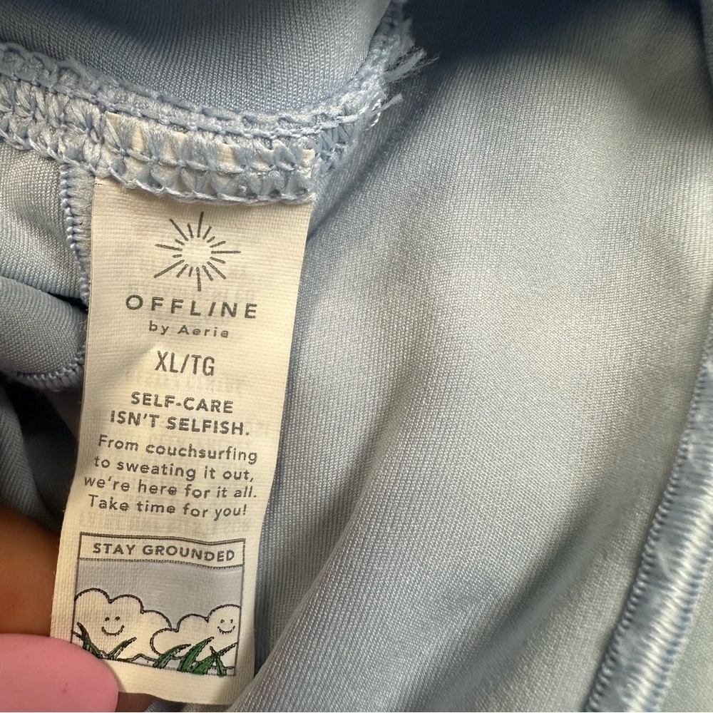 OFFLINE by Aerie Pleated Tennis Skirt in Sky Blue - Picture 5 of 10